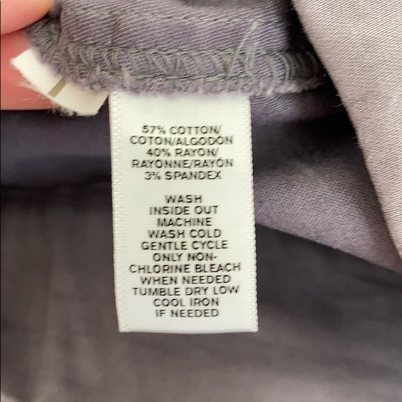 Lou & Grey Ankle Zip Stretch Pants - Picture 4 of 5